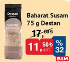 DESTAN BAHARAT SUSAM 75 G